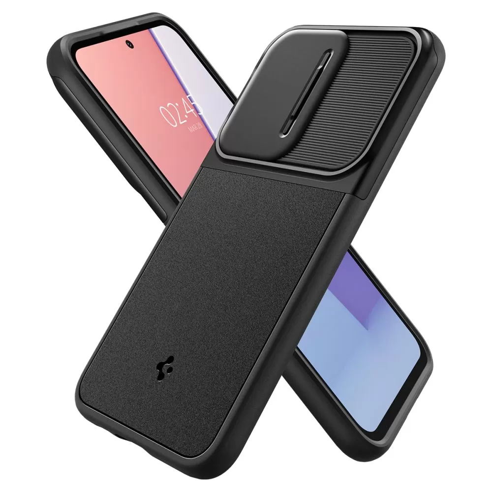 Samsung Galaxy S23 FE чехол черный SPIGEN OPTIK ARMOR