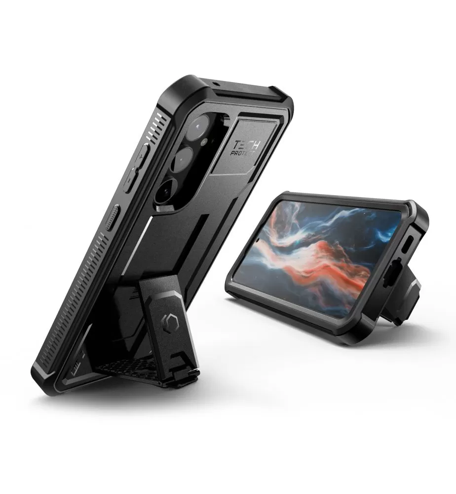 Samsung Galaxy S23 FE чехол черный TECH-PROTECT KEVLAR PRO