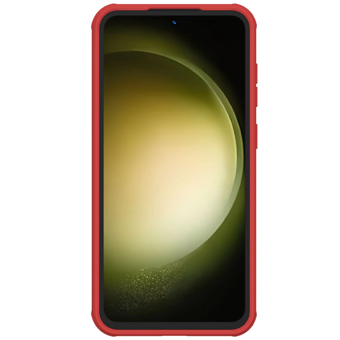 Samsung Galaxy S23 FE чехол красный NILLKIN SUPER FROSTED SHIELD PRO
