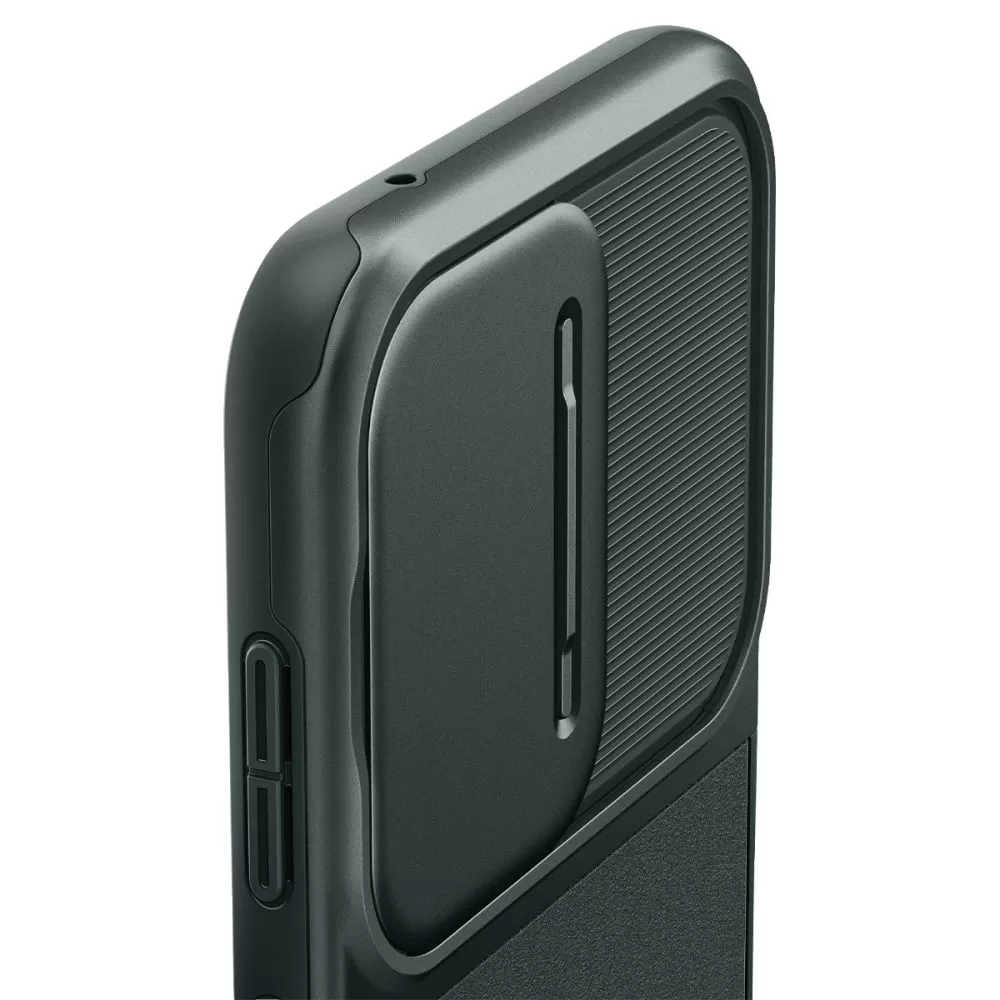Samsung Galaxy S23 FE чехол зеленый SPIGEN OPTIK ARMOR