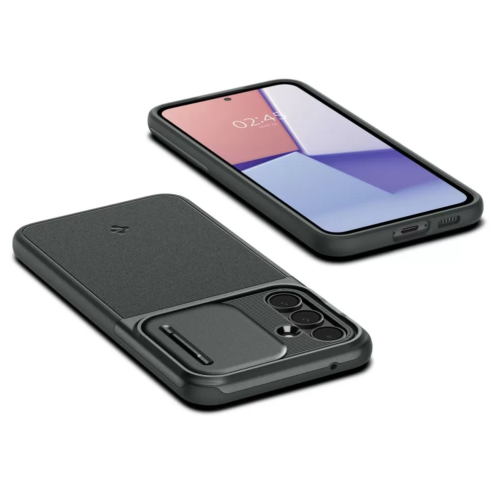 Samsung Galaxy S23 FE чехол зеленый SPIGEN OPTIK ARMOR