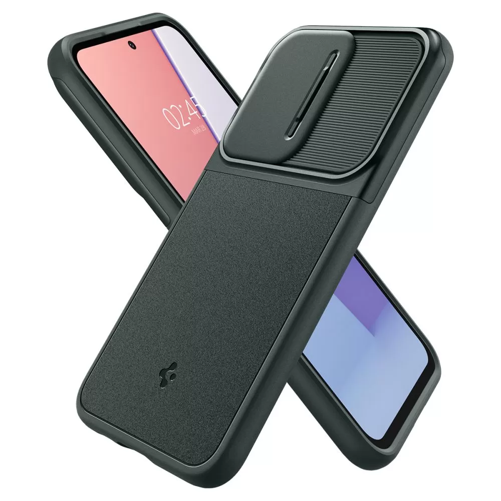 Samsung Galaxy S23 FE чехол зеленый SPIGEN OPTIK ARMOR