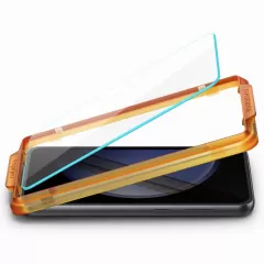 Samsung Galaxy S23 FE skärmskydd  SPIGEN ALM GLAS.TR 2-PACK