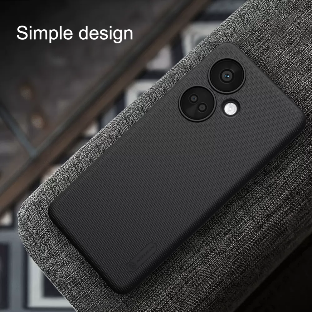 OnePlus Nord CE 3 5G dėklas baltas NILLKIN SUPER FROSTED SHIELD CE3
