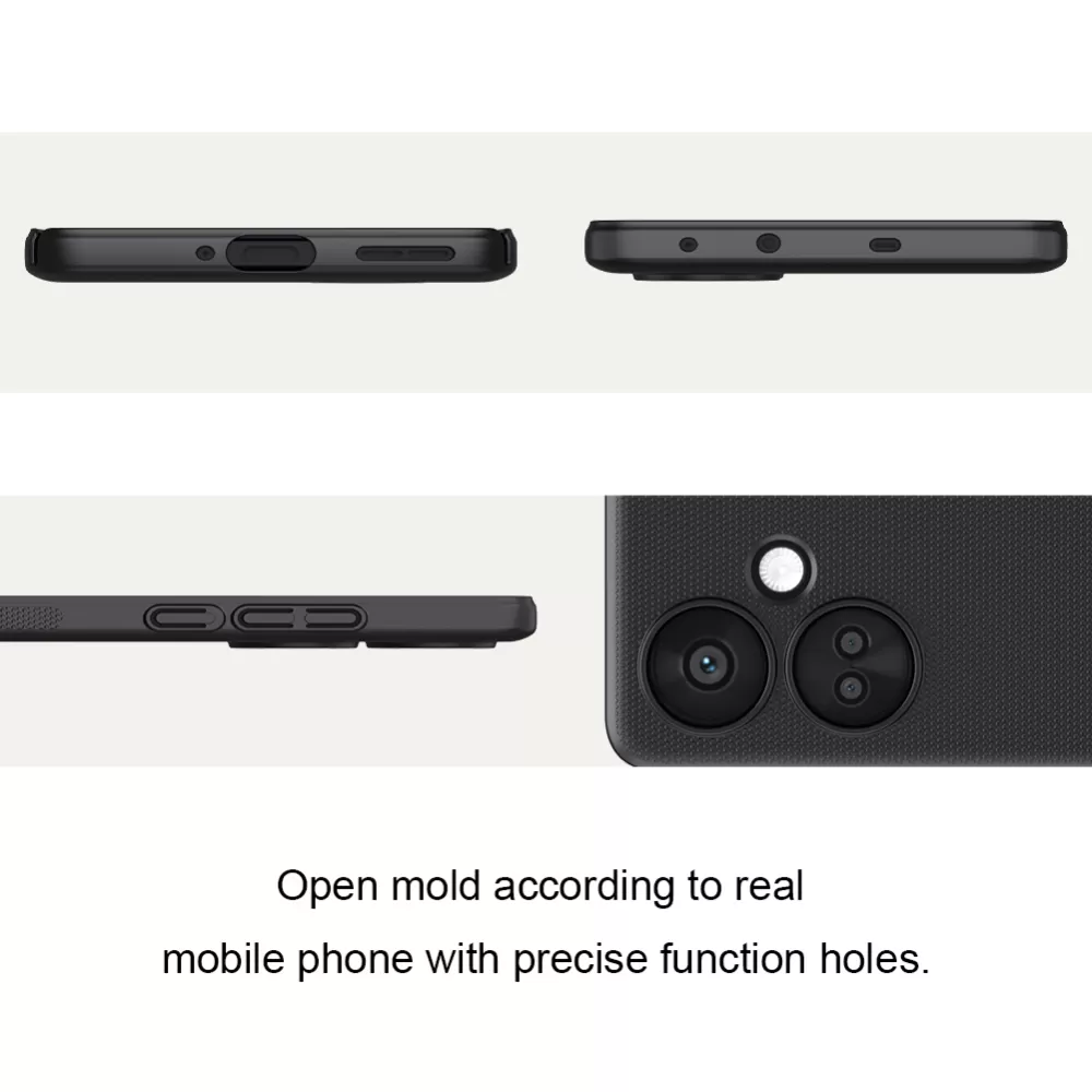OnePlus Nord CE 3 5G dėklas baltas NILLKIN SUPER FROSTED SHIELD CE3