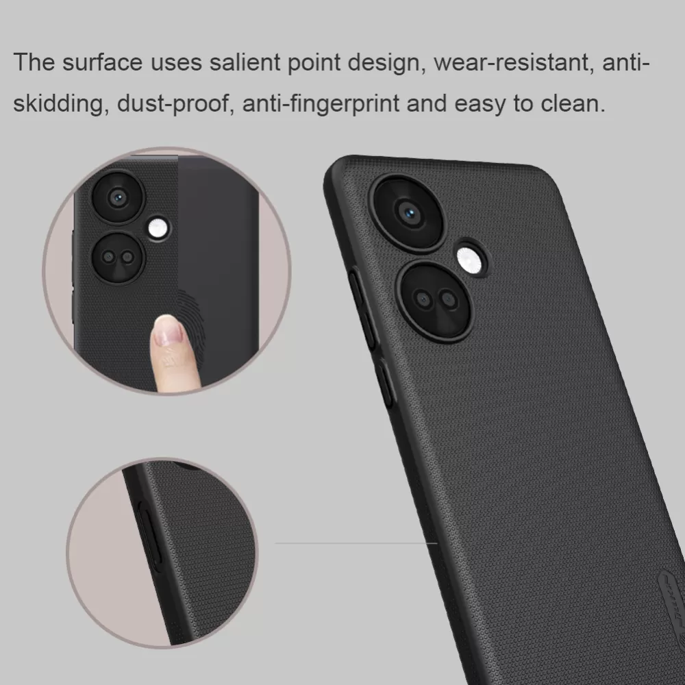 OnePlus Nord CE 3 5G dėklas mėlyna NILLKIN SUPER FROSTED SHIELD CE3