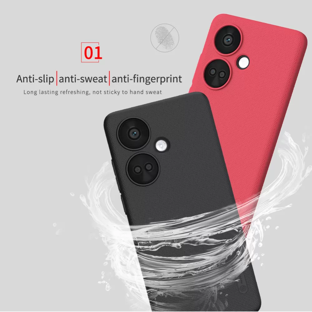 OnePlus Nord CE 3 5G dėklas mėlyna NILLKIN SUPER FROSTED SHIELD CE3