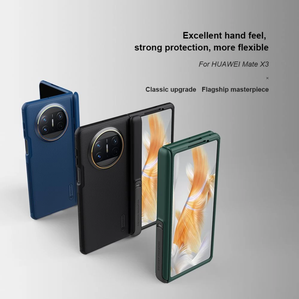 Huawei Mate X3 case black NILLKIN SUPER FROSTED SHIELD