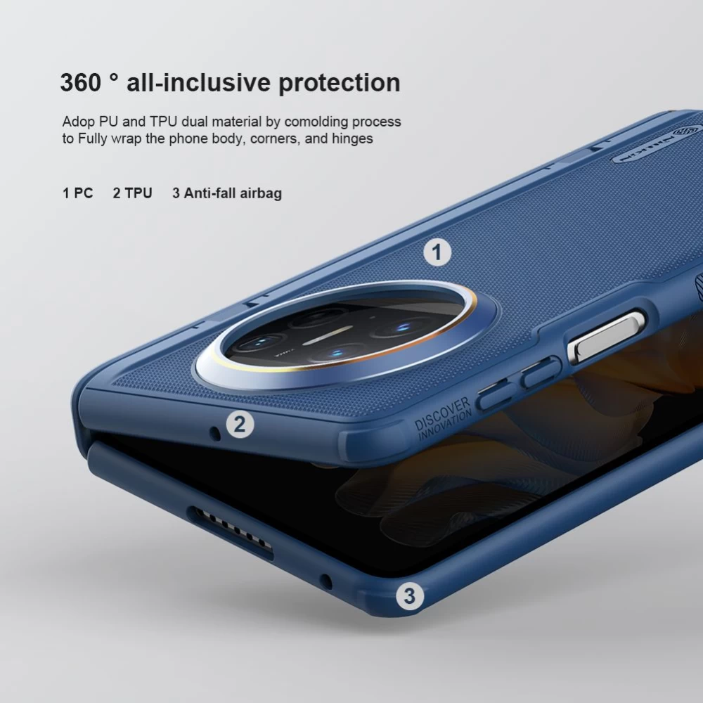 Huawei Mate X3 case black NILLKIN SUPER FROSTED SHIELD
