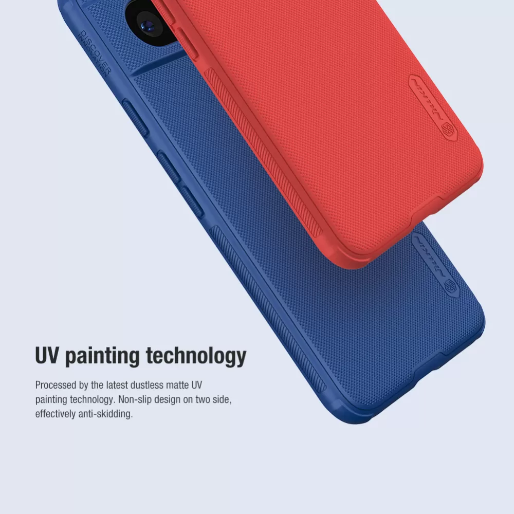 Google Pixel 8 case red NILLKIN SUPER FROSTED SHIELD PRO