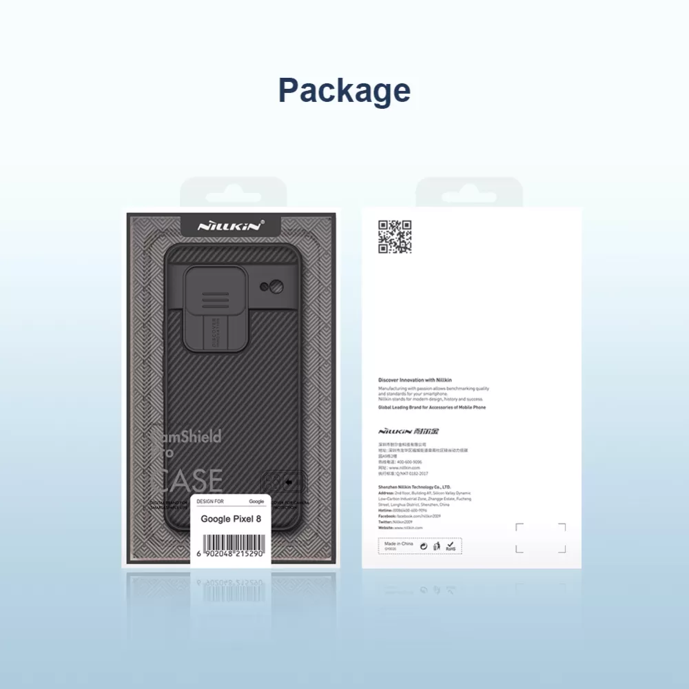 Google Pixel 8 case green NILLKIN CAMSHIELD PRO