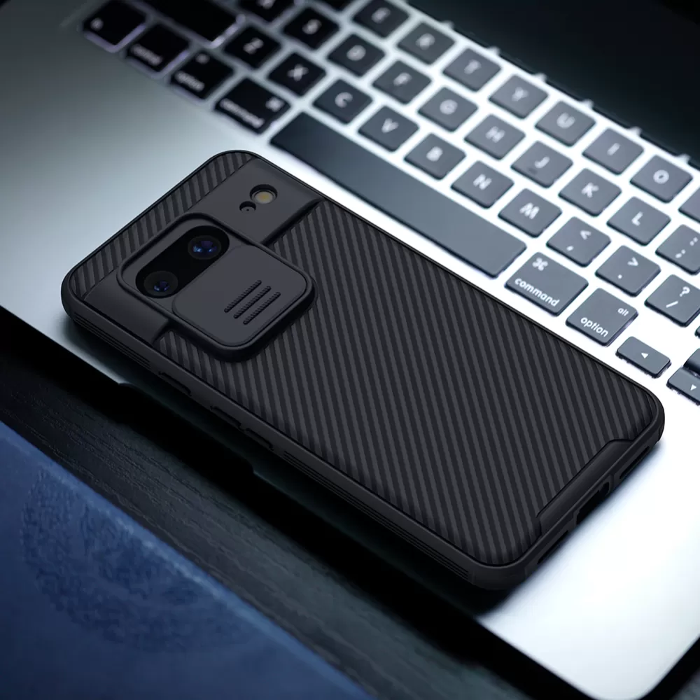 Google Pixel 8 case blue NILLKIN CAMSHIELD PRO