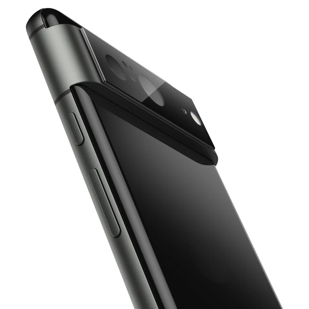 Google Pixel 8 skärmskydd SPIGEN OPTIK.TR ”EZ FIT” CAMERA PROTECTOR 2-PACK