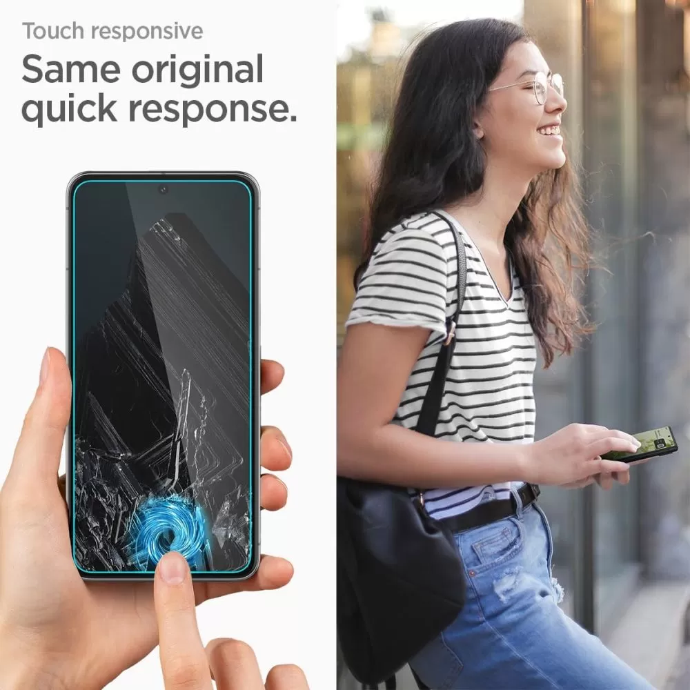Google Pixel 8 Pro Tempered glass  SPIGEN ALM GLAS.TR 2-PACK