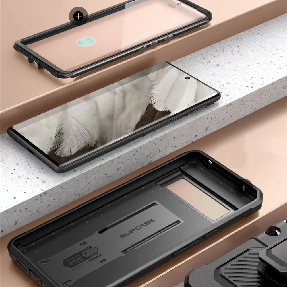 Google Pixel 8 Pro dėklas Juoda SUPCASE UNICORN BEETLE PRO