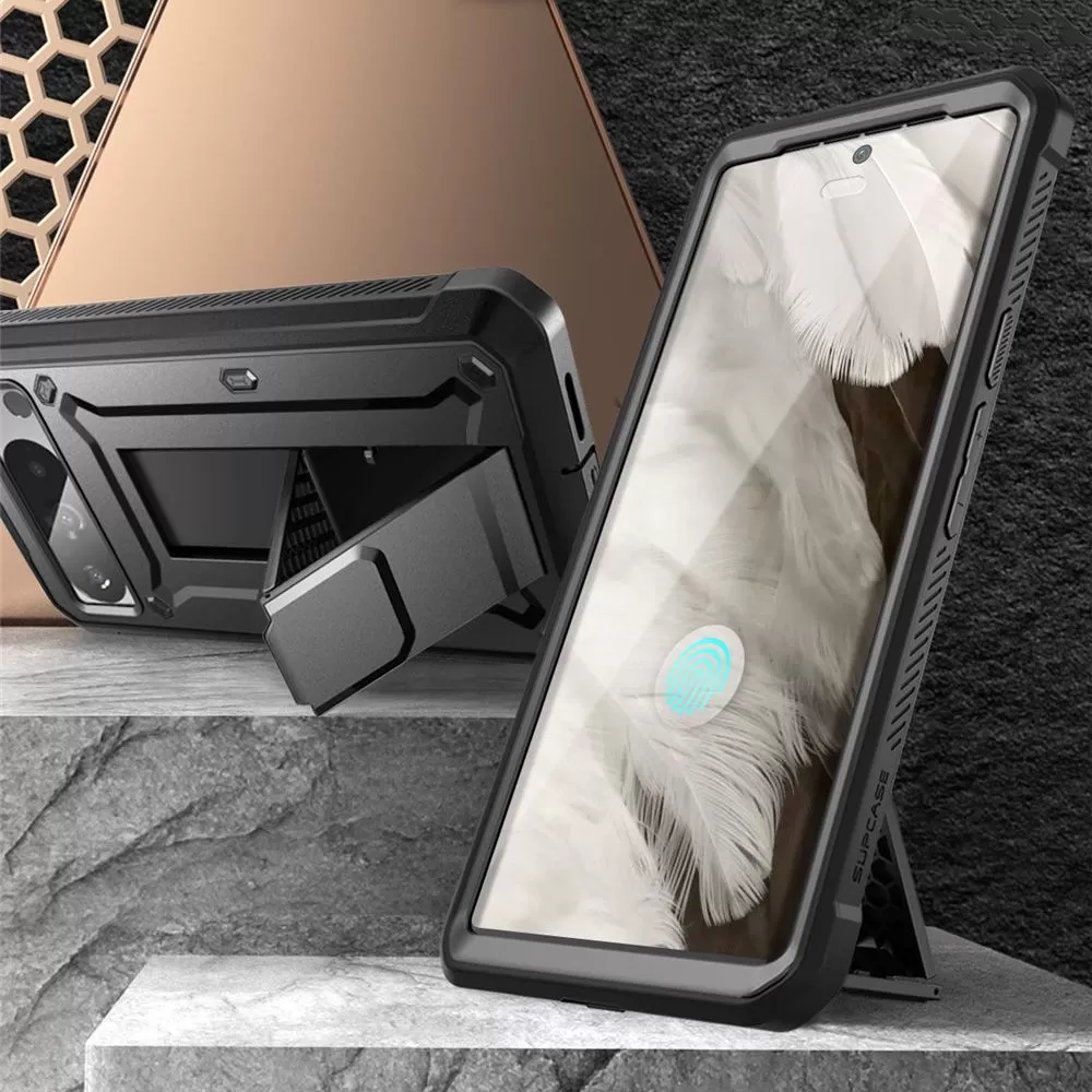 Google Pixel 8 Pro dėklas Juoda SUPCASE UNICORN BEETLE PRO