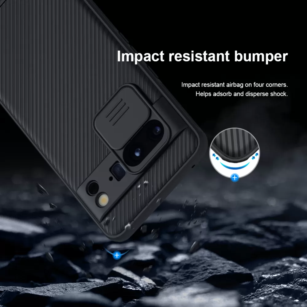 Google Pixel 8 Pro ümbris roheline NILLKIN CAMSHIELD PRO