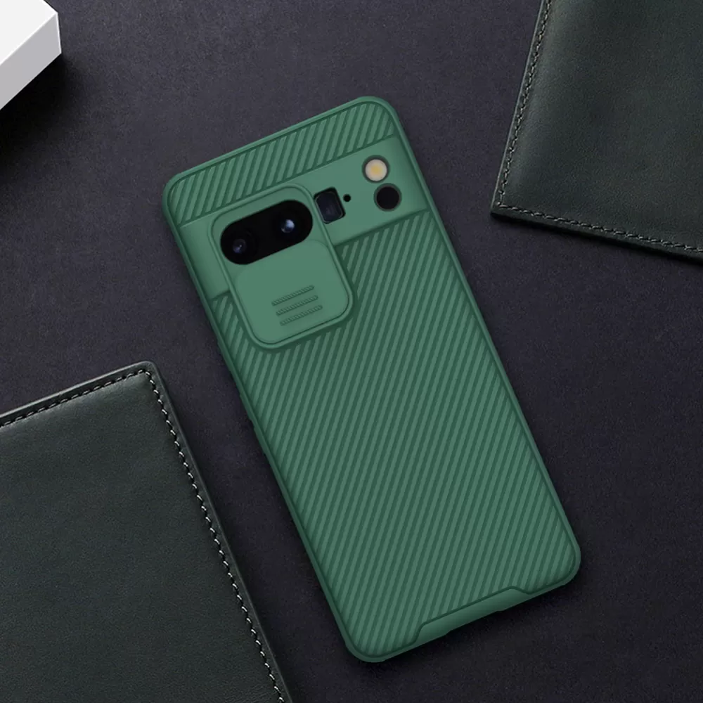 Google Pixel 8 Pro ümbris roheline NILLKIN CAMSHIELD PRO