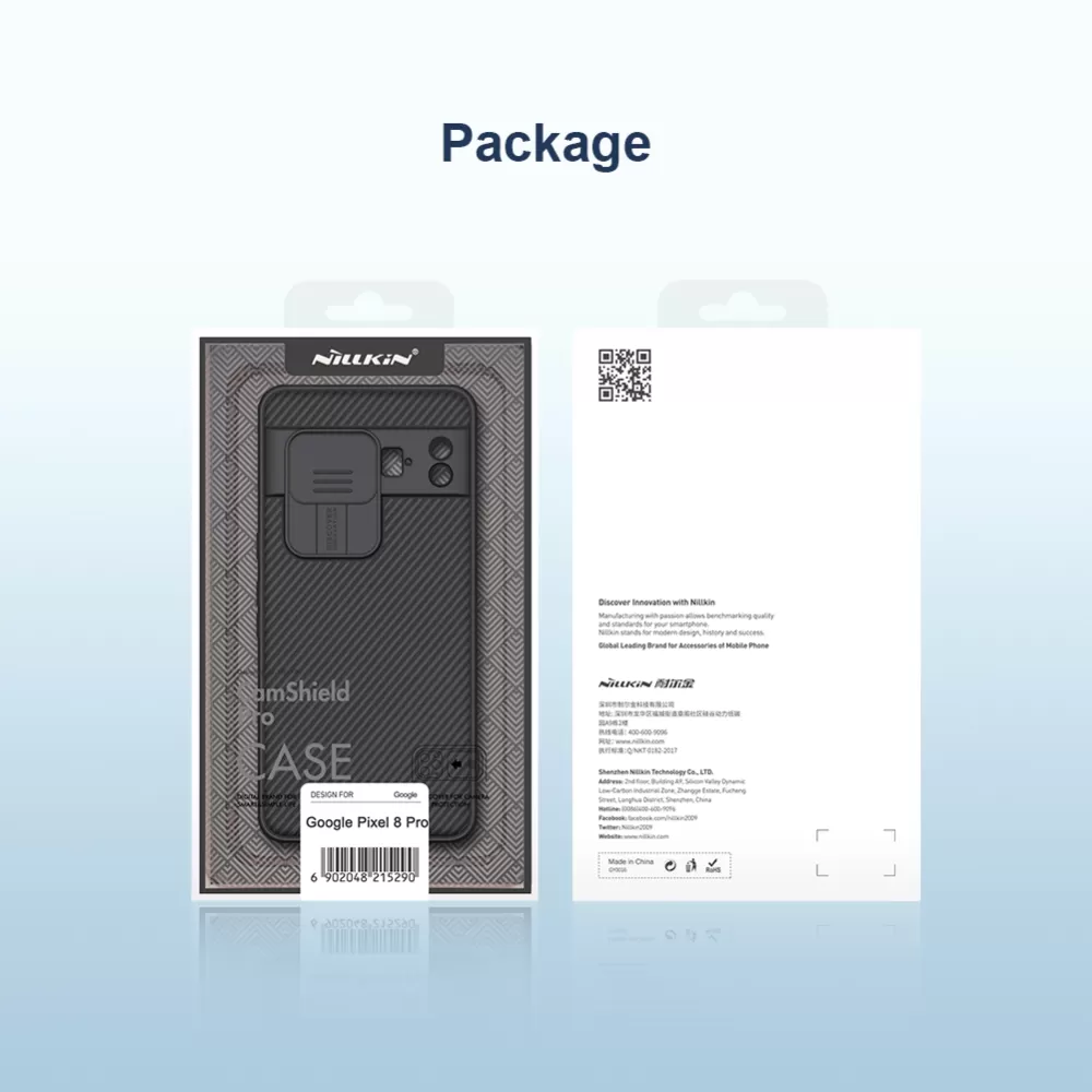 Google Pixel 8 Pro ümbris roheline NILLKIN CAMSHIELD PRO