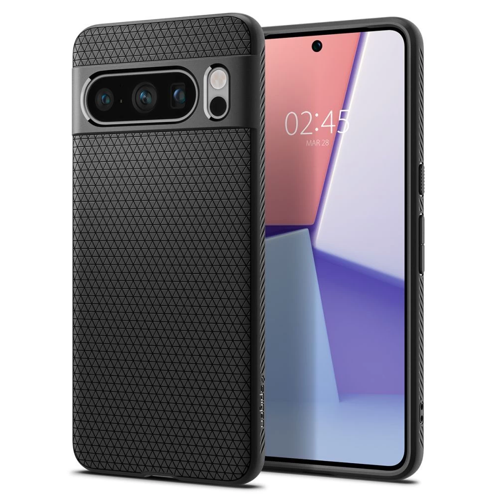 Google Pixel 8 Pro dėklas Juoda SPIGEN LIQUID AIR