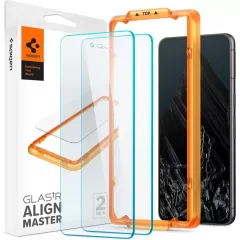 Google Pixel 8 Pro Tempered glass SPIGEN ALM GLAS.TR 2-PACK Google Pixel 8 Pro