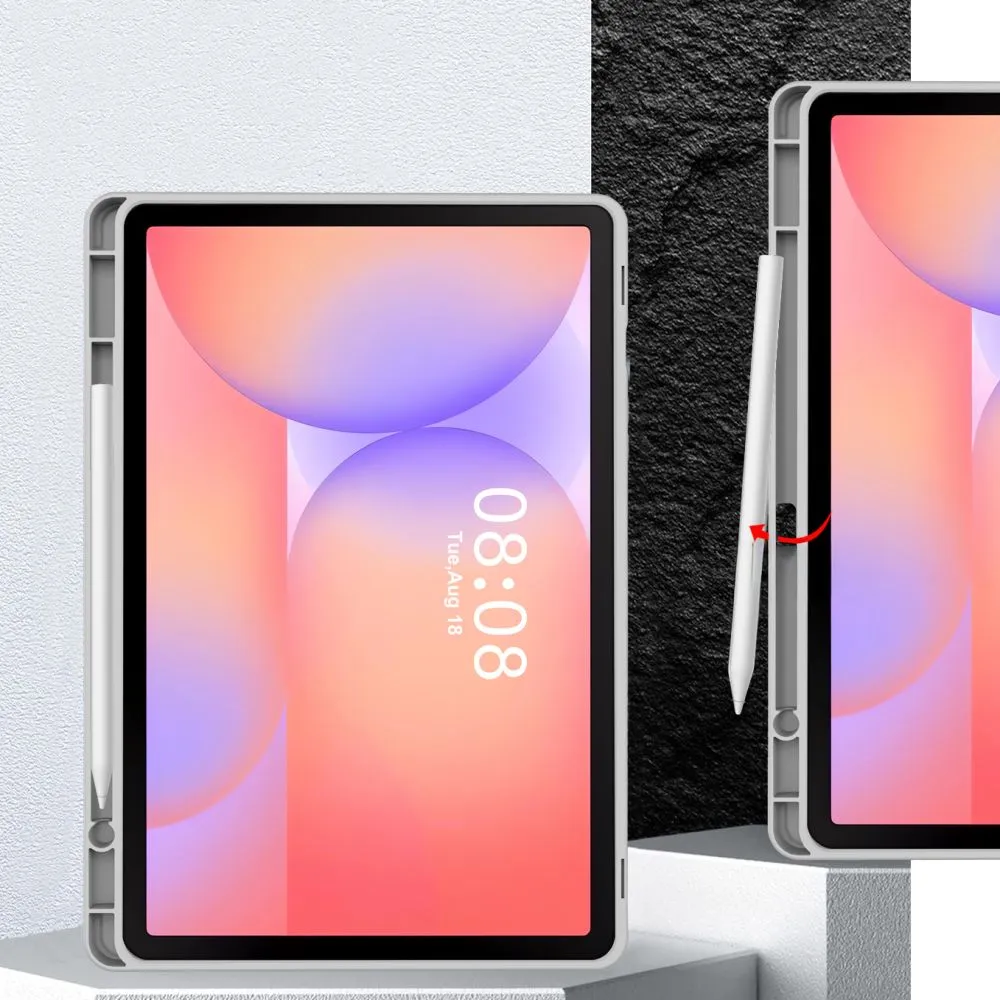 Samsung Galaxy Tab S9 FE tablet skal, fodral grå TECH-PROTECT SC PEN