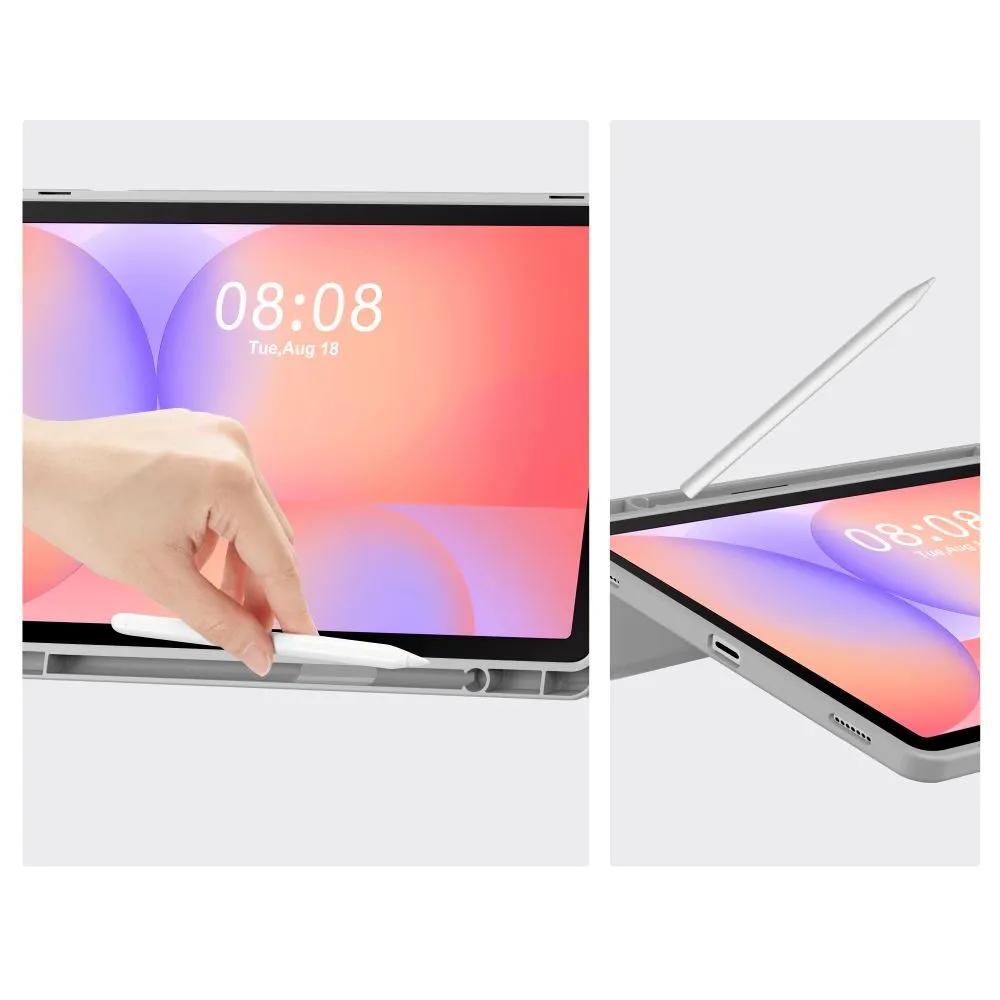 Samsung Galaxy Tab S9 FE tablet skal, fodral grå TECH-PROTECT SC PEN