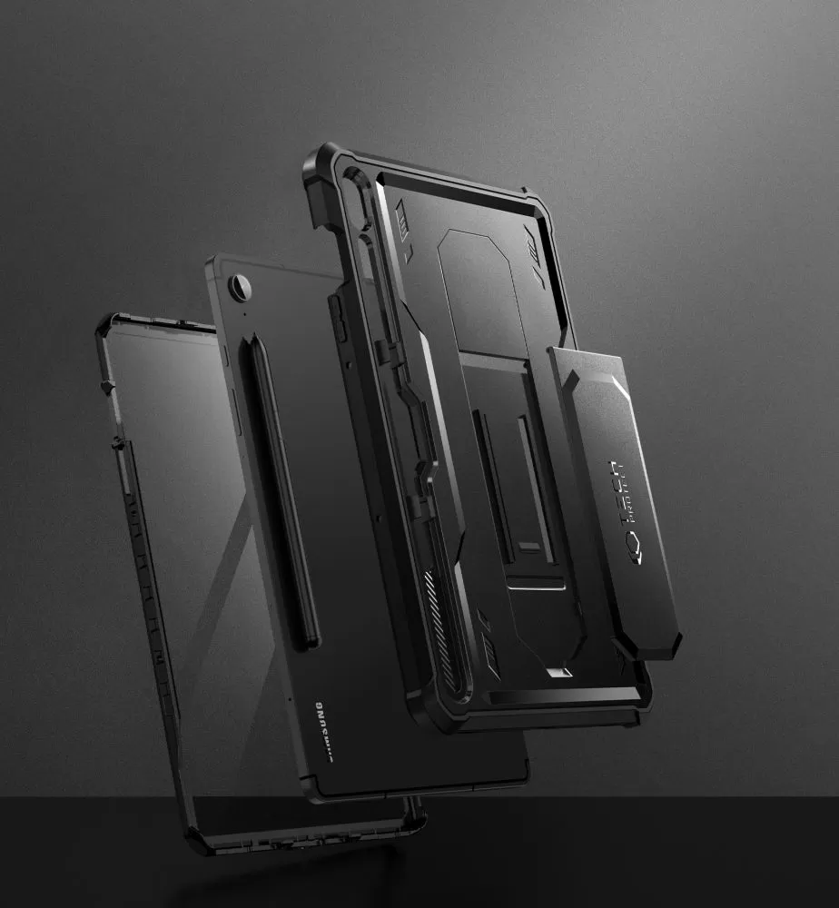 Samsung Galaxy Tab S9 FE tahvelarvuti ümbris must TECH-PROTECT KEVLAR PRO  10.9 X510 / X516B