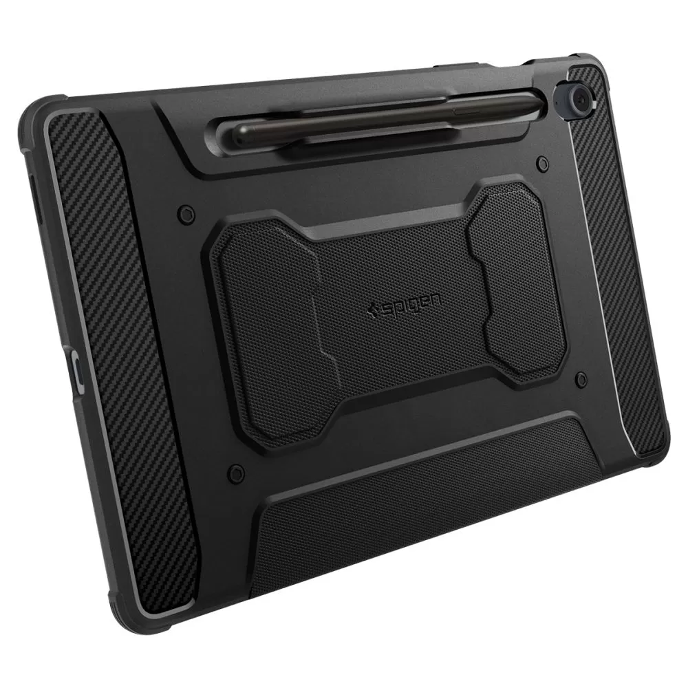 Samsung Galaxy Tab S9 FE tahvelarvuti ümbris must SPIGEN RUGGED ARMOR ”PRO” 10.9 X510 / X516B