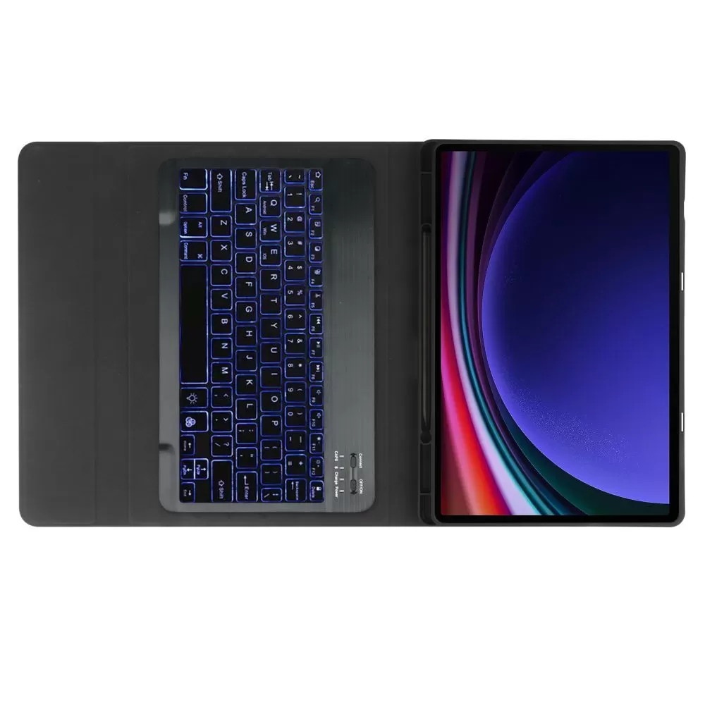 Samsung Galaxy Tab S9 FE tahvelarvuti ümbris must TECH-PROTECT SC PEN + KEYBOARD 10.9 X510 / X516B