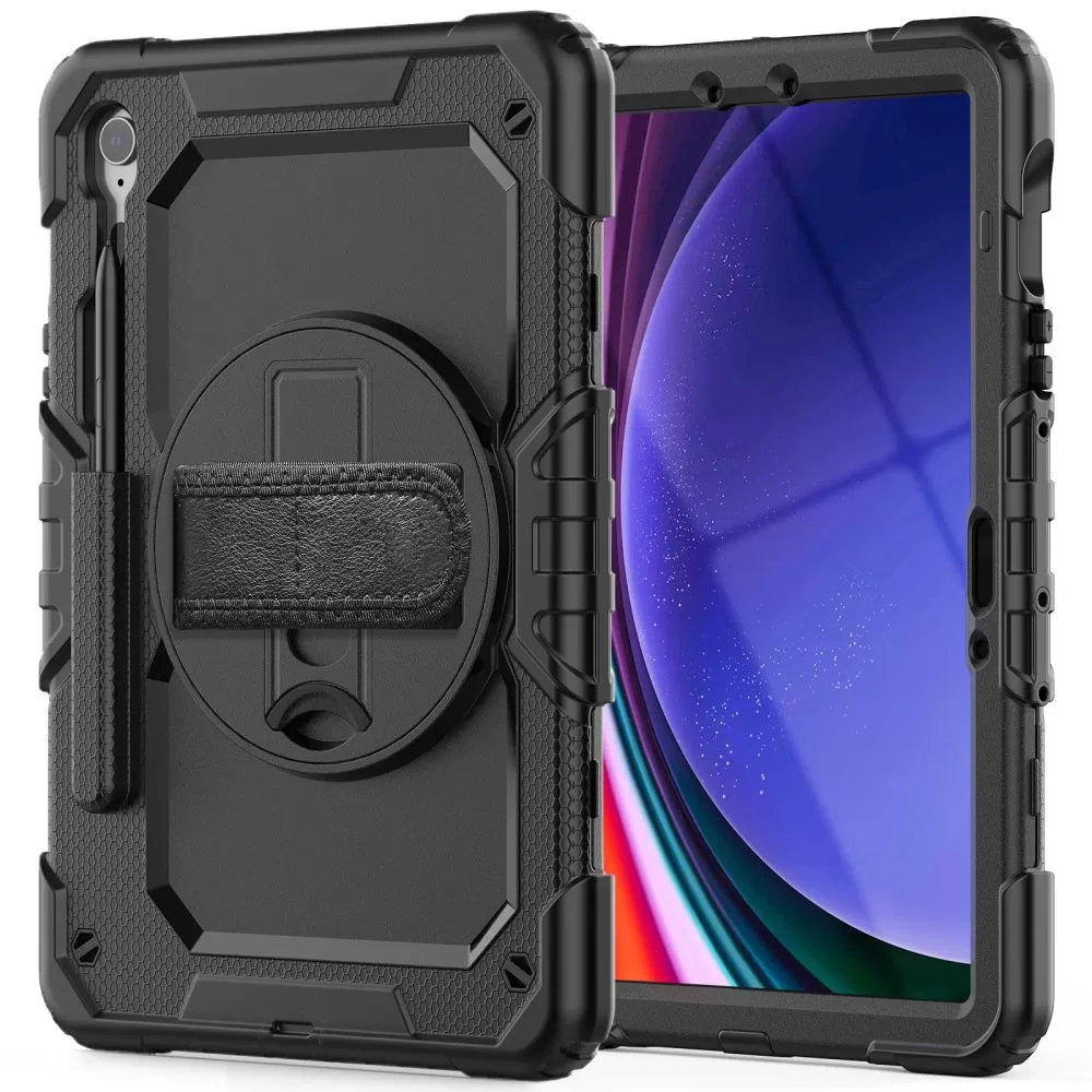 Samsung Galaxy Tab S9 FE чехол для планшетa черный TECH-PROTECT SOLID360 10.9 X510 / X516B