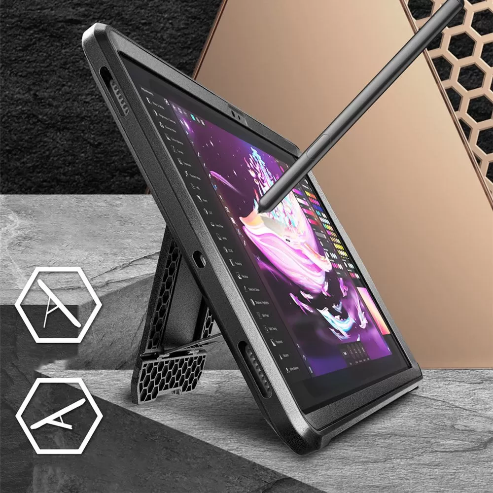 Samsung Galaxy Tab S9 FE Plus чехол для планшетa черный SUPCASE UNICORN BEETLE PRO  12.4 X610 / X616B