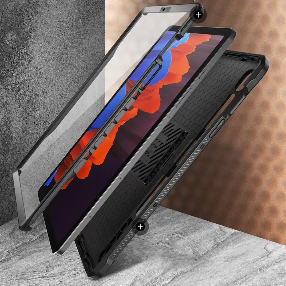 Samsung Galaxy Tab S9 FE Plus чехол для планшетa черный SUPCASE UNICORN BEETLE PRO  12.4 X610 / X616B