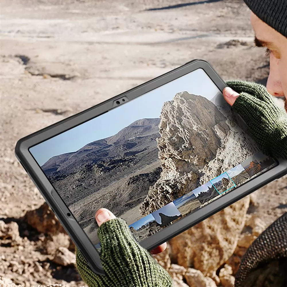 Samsung Galaxy Tab S9 FE Plus чехол для планшетa черный SUPCASE UNICORN BEETLE PRO  12.4 X610 / X616B