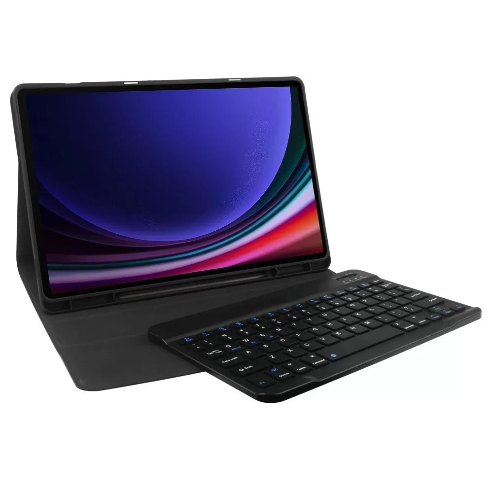 Samsung Galaxy Tab S9 FE Plus tahvelarvuti ümbris must TECH-PROTECT SC PEN + KEYBOARD 12.4 X610 / X616B