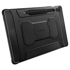 Samsung Galaxy Tab S9 FE Plus tahvelarvuti ümbris must SPIGEN RUGGED ARMOR ”PRO” 12.4 X610 / X616B