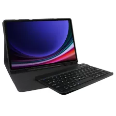 Samsung Galaxy Tab S9 FE Plus tahvelarvuti ümbris must TECH-PROTECT SC PEN + KEYBOARD 12.4 X610 / X616B
