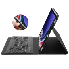 Samsung Galaxy Tab S9 FE Plus tahvelarvuti ümbris must TECH-PROTECT SC PEN + KEYBOARD 12.4 X610 / X616B