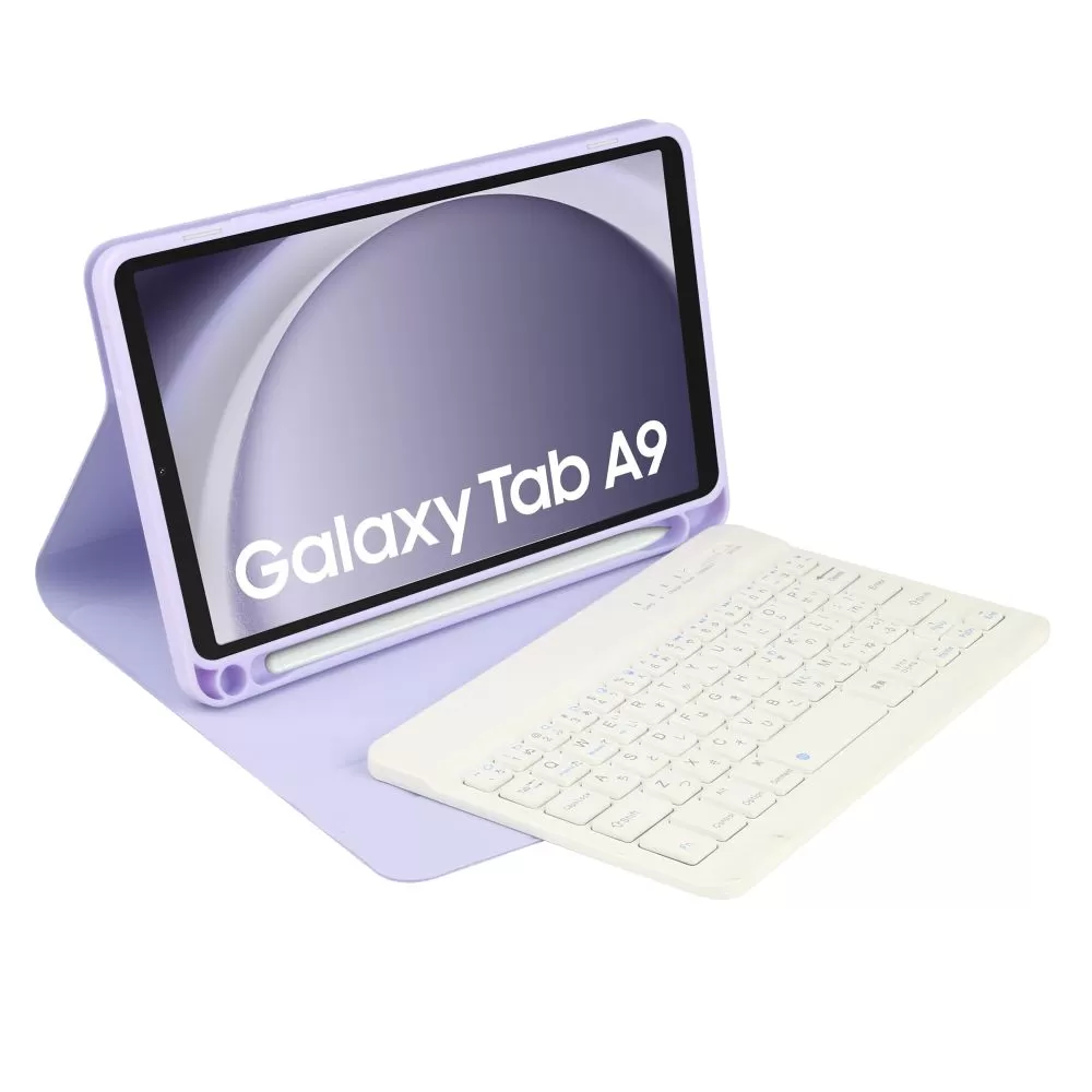 Samsung Galaxy Tab A9 maciņš TECH-PROTECT SC PEN + KEYBOARD 8.7 X110 / X115