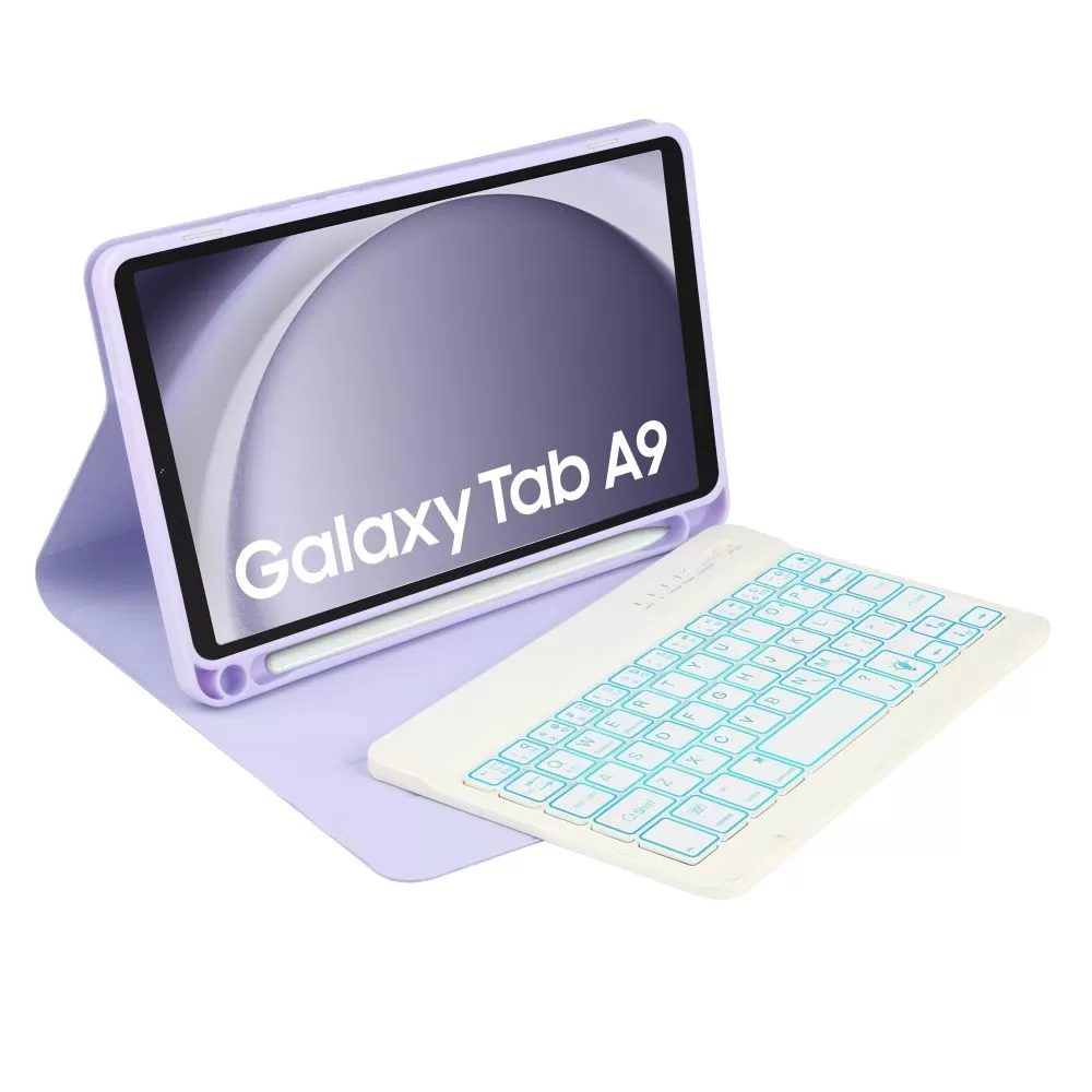 Samsung Galaxy Tab A9 maciņš TECH-PROTECT SC PEN + KEYBOARD 8.7 X110 / X115