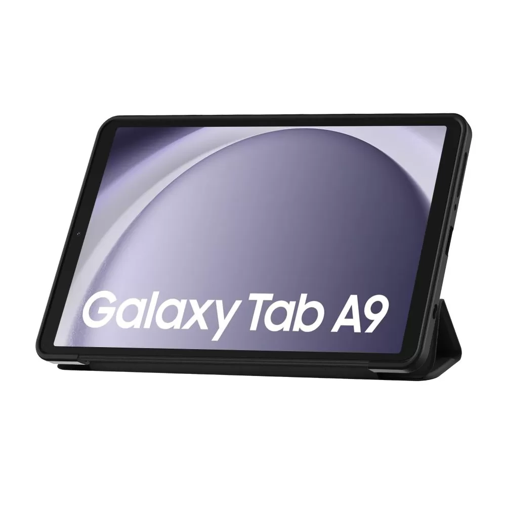 Samsung Galaxy Tab A9 maciņš melns TECH-PROTECT SMARTCASE 8.7 X110 / X115