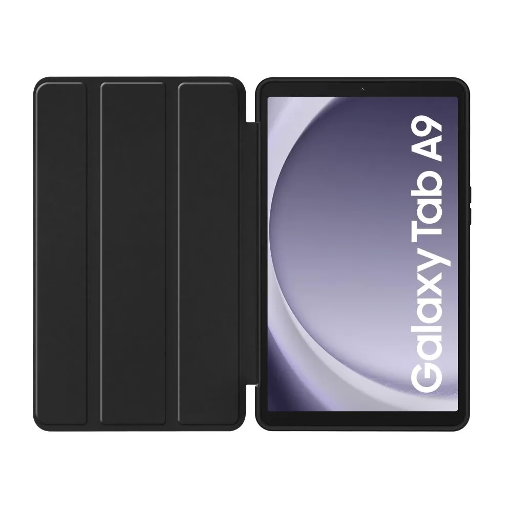 Samsung Galaxy Tab A9 maciņš melns TECH-PROTECT SMARTCASE 8.7 X110 / X115