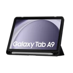 Samsung Galaxy Tab A9 tablet suojakuori, suojakotelo musta TECH-PROTECT SC PEN HYBRID 8.7 X110 / X115