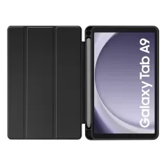 Samsung Galaxy Tab A9 tablet suojakuori, suojakotelo musta TECH-PROTECT SC PEN HYBRID 8.7 X110 / X115