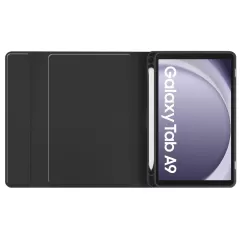 Samsung Galaxy Tab A9 maciņš melns TECH-PROTECT SC PEN + KEYBOARD 8.7 X110 / X115