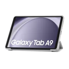 Samsung Galaxy Tab A9 tablet suojakuori, suojakotelo harmaa TECH-PROTECT SMARTCASE 8.7 X110 / X115