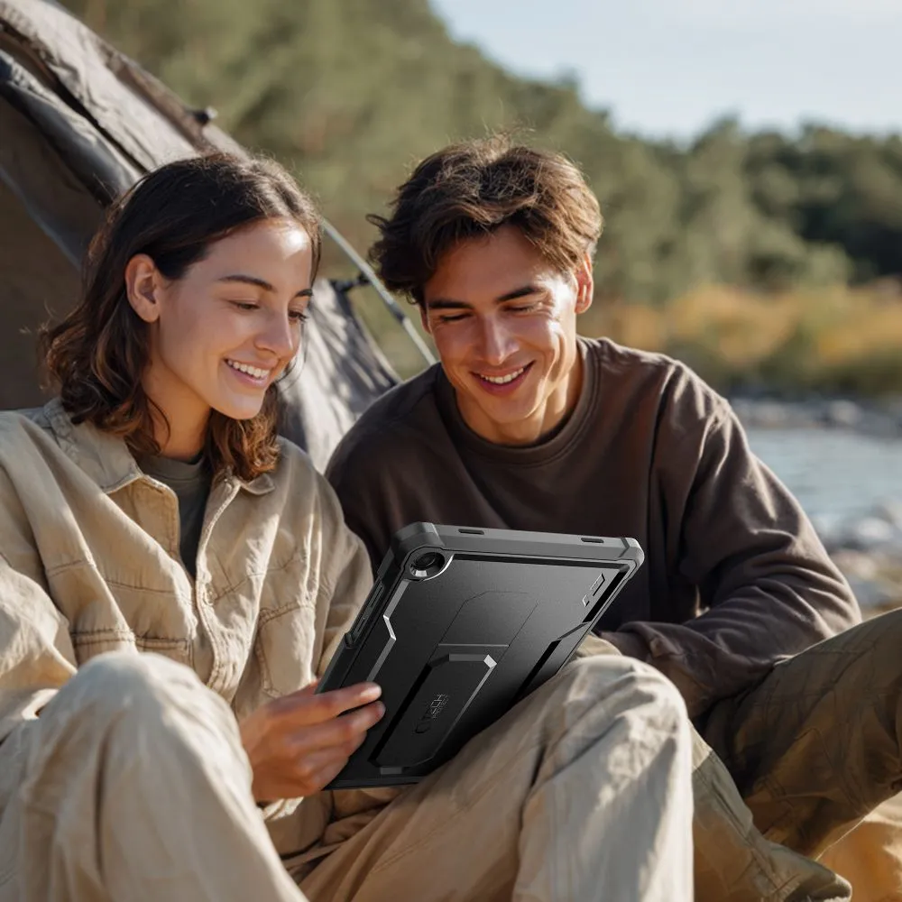 Samsung Galaxy Tab A9 Plus tablet skal, fodral svart TECH-PROTECT KEVLAR PRO 11.0