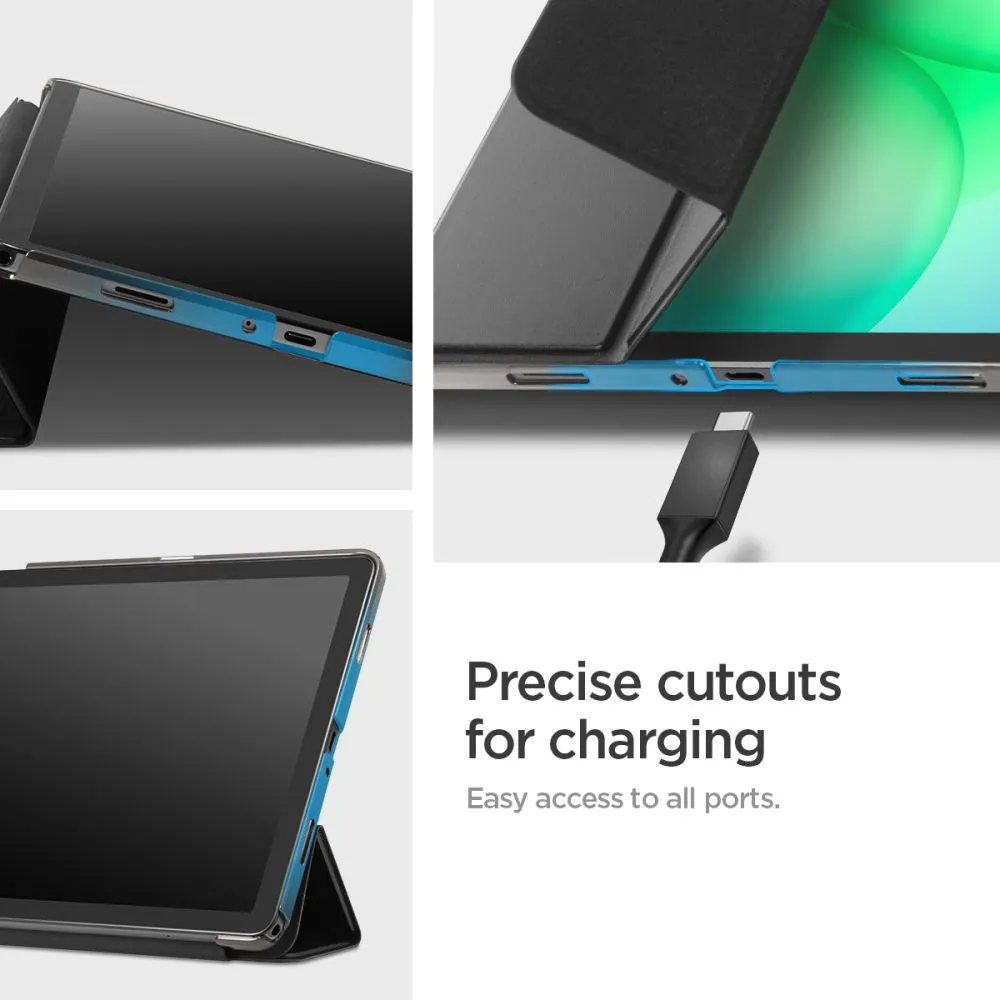 Samsung Galaxy Tab A9 Plus tablet case black SPIGEN SMART FOLD 11.0