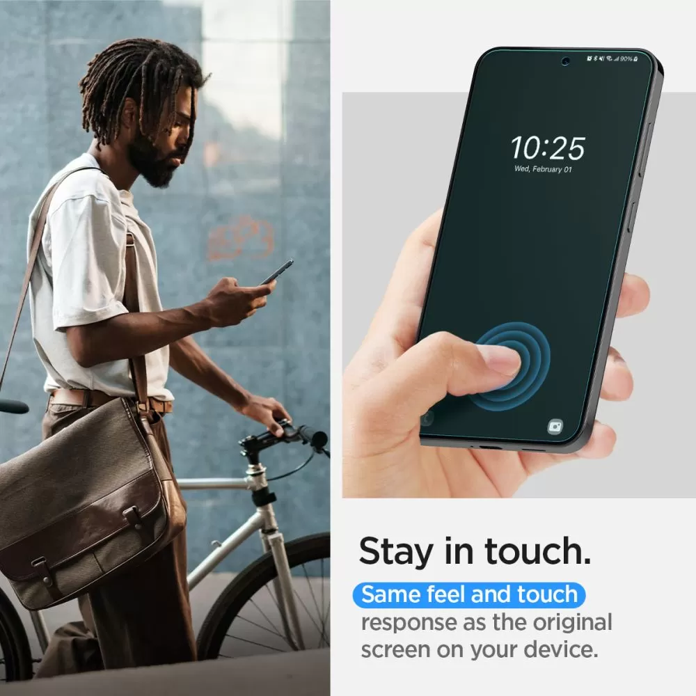 Samsung Galaxy S24 Tempered glass  SPIGEN NEO FLEX 2-PACK