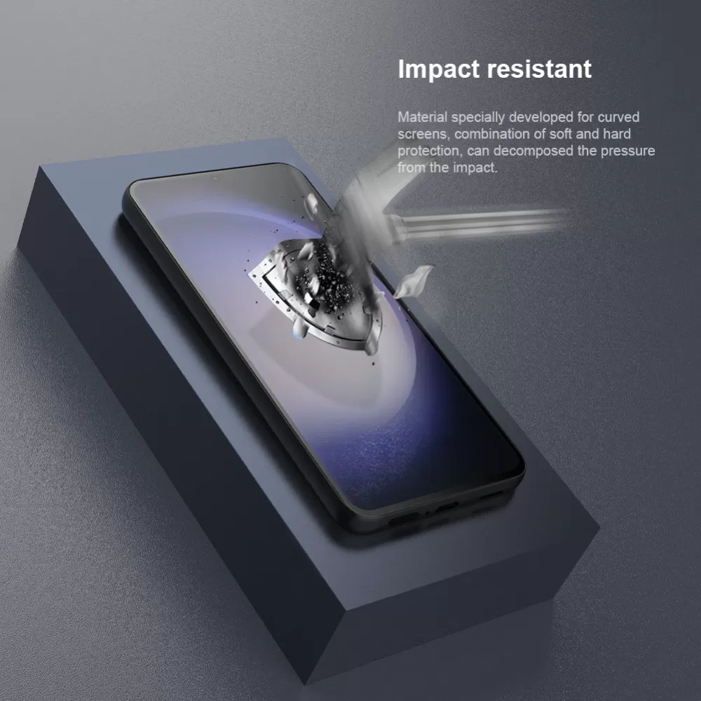 Samsung Galaxy S24 Tempered glass  NILLKIN IMPACT RESISTANT CURVED FILM (2-pack)